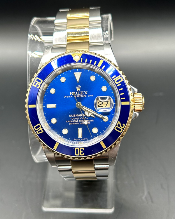 Rolex Submariner Date "Bluesy" 40MM Blue Dial Two-Tone Oyster Bracelet (116613LB)