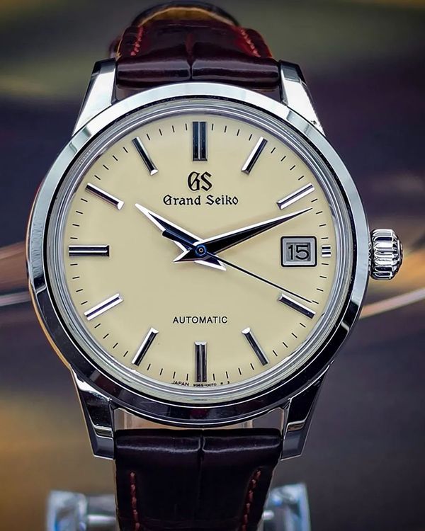 2024 Grand Seiko Elegance Collection 39.5MM Ivory Dial Leather Strap (SBGR261G)