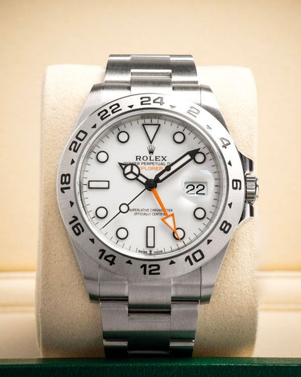 2026 Rolex Explorer II "Polar" 42MM White Dial Oyster Bracelet (226570)
