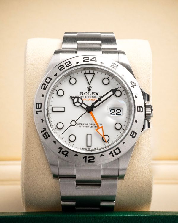 2026 Rolex Explorer II "Polar" 42MM White Dial Oyster Bracelet (226570)