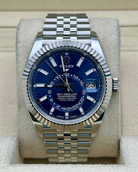 2025 Rolex Sky-Dweller 42MM Blue Dial Jubilee Bracelet (336934)