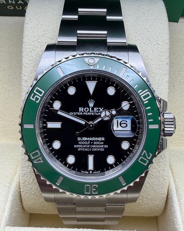 2022 Rolex Submariner Date "Starbucks" 41MM Black Dial Oyster Bracelet (126610LV)