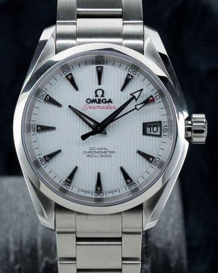 Omega Seamaster Aqua Terra 150M 38.5MM White Dial Steel Bracelet (231.10.39.21.54.001)