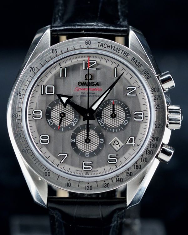 2020 Omega Speedmaster Broad Arrow 44.2MM Silver Dial Textile Strap (321.13.44.50.02.001)