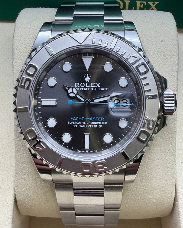 2025 Rolex Yacht-Master 40MM Rhodium Dial Oyster Bracelet (126622)