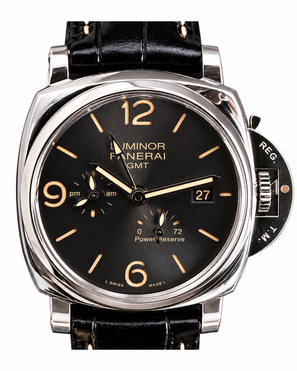 2021 Panerai Luminor Due 45MM Grey Dial Leather Strap (PAM00944)