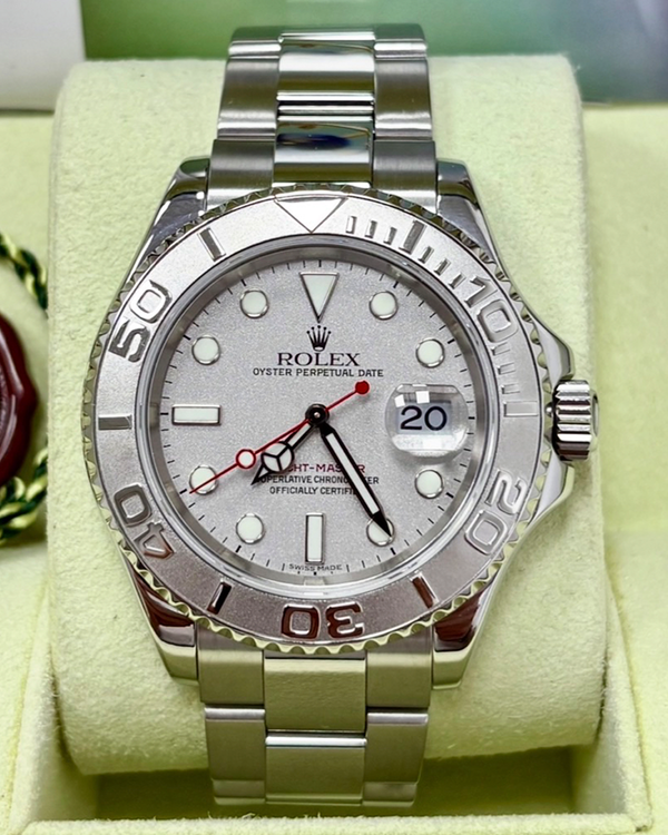 2004 Rolex Yacht-Master 40MM Silver Dial Oyster Bracelet (16622)