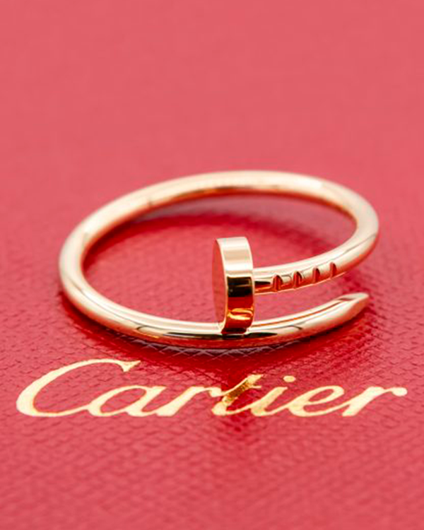 Cartier Juste Un Clou Small Model 18K Yellow Gold Size 7.5 (Ring)