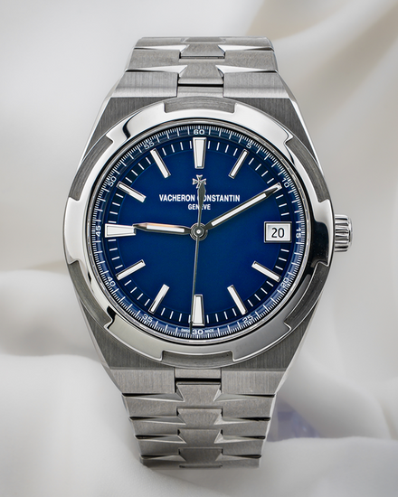 2020 Vacheron Constantin Overseas 41MM Blue Dial Steel Bracelet (4500V/110A-B128)