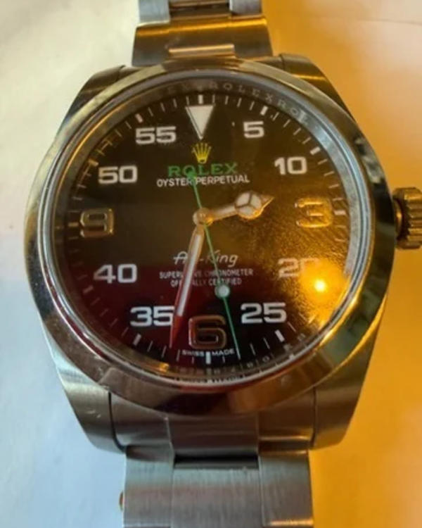 Rolex Air-King 40MM Black Dial Oyster Bracelet (116900)