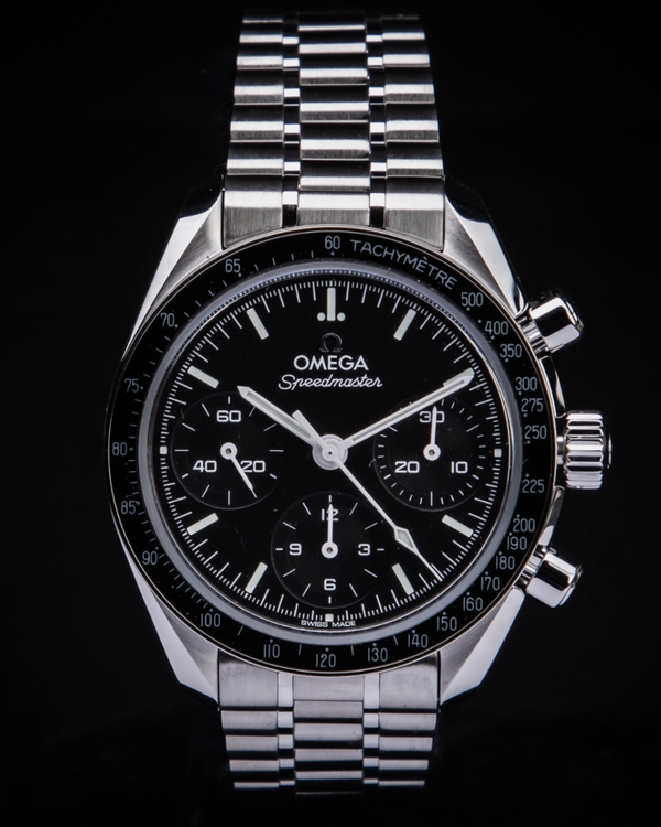 2026 Omega Speedmaster 38MM Black Dial Steel Bracelet (324.30.38.50.01.002)