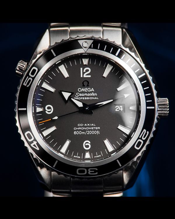 Omega Seamaster Planet Ocean 600M 45.5MM Black Dial Steel Bracelet (2200.50.00)