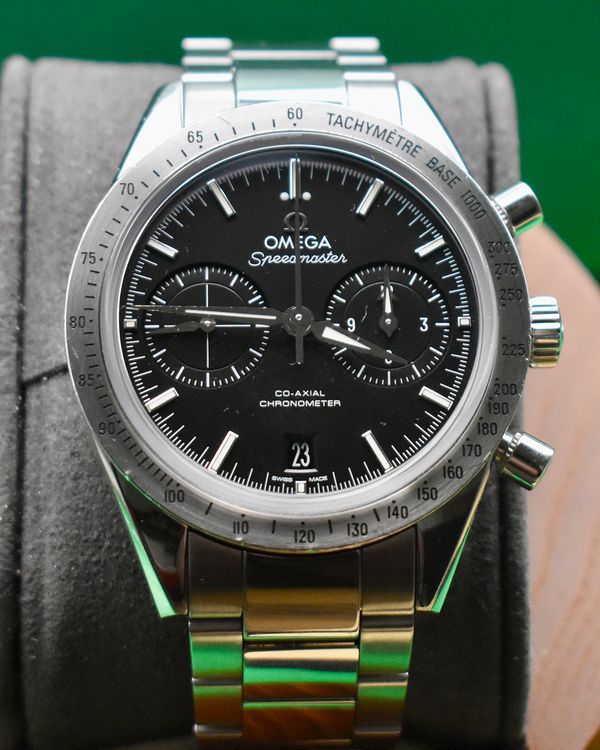 No Reserve - 2016 Omega Speedmaster '57 41.5MM Black Dial Steel Bracelet (331.10.42.51.01.001)