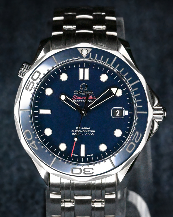 2020 Omega Seamaster Diver 300M 41MM Blue Dial Steel Bracelet (212.30.41.20.03.001)