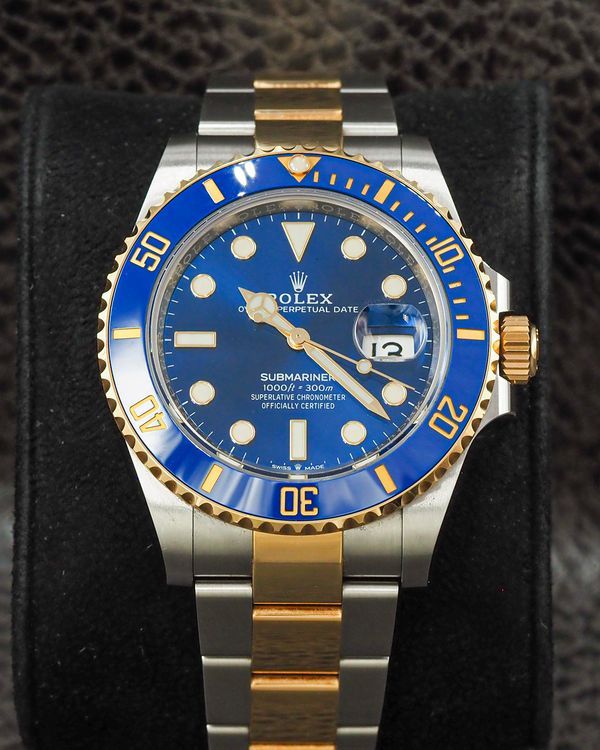 2023 Rolex Submariner Date "Bluesy" 41MM Blue Dial Two-Tone Oyster Bracelet (126613LB)