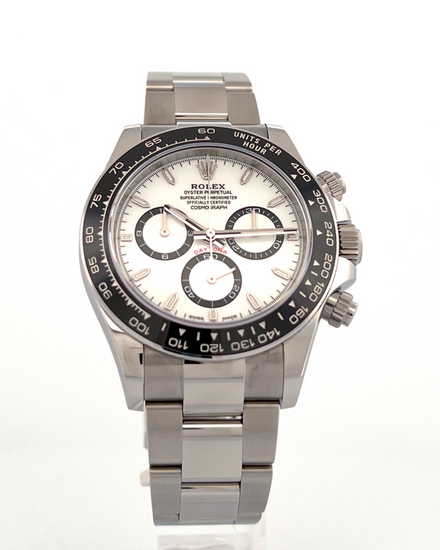 2026 Rolex Cosmograph Daytona "Panda" 40MM White Dial Oyster Bracelet (126500LN)