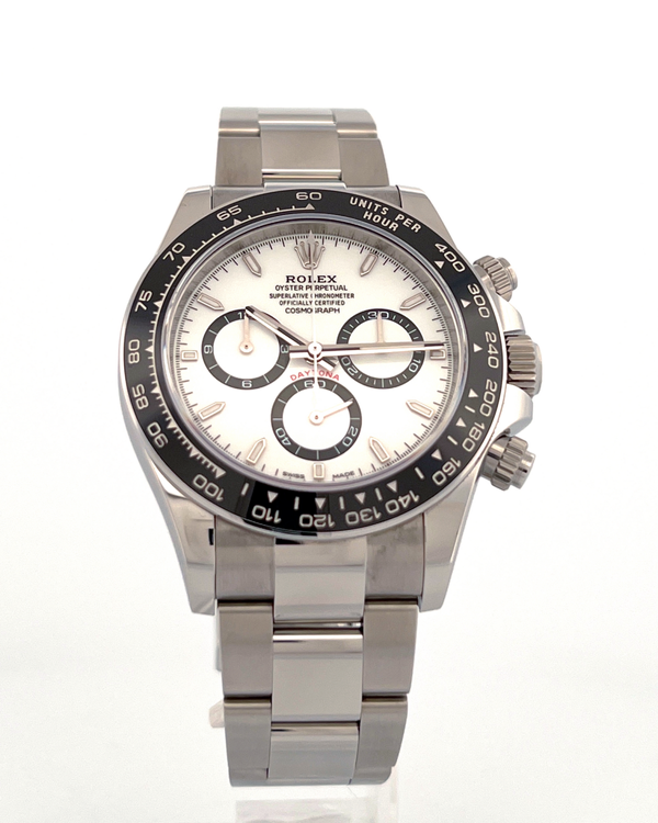 2026 Rolex Cosmograph Daytona "Panda" 40MM White Dial Oyster Bracelet (126500LN)