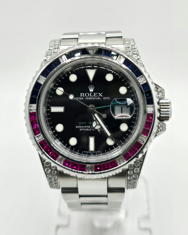 Rolex GMT-Master II 40MM Black Dial Oyster Bracelet (116710)