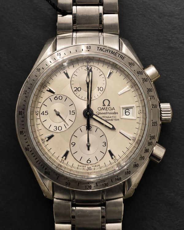 Omega Speedmaster Date 40MM Silver Dial Steel Bracelet (3211.30.00)