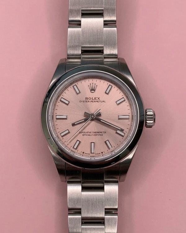 2024 Rolex Oyster Perpetual 28MM Pink Dial Oyster Bracelet (276200)