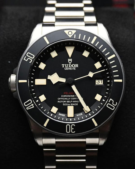 2026 Tudor Pelagos LHD 42MM Black Dial Titanium Bracelet (25610TNL)