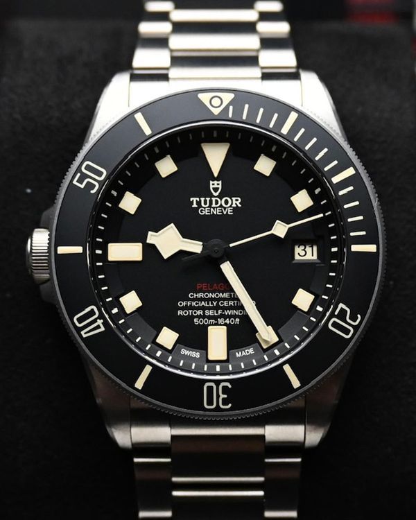 2026 Tudor Pelagos LHD 42MM Black Dial Titanium Bracelet (25610TNL)
