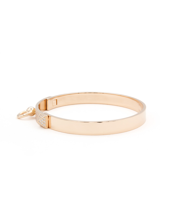 Hermès Accessories Collier De Chien CDC Diamond Bracelet 18K Rose Gold 0.91ct ST (Bracelet)