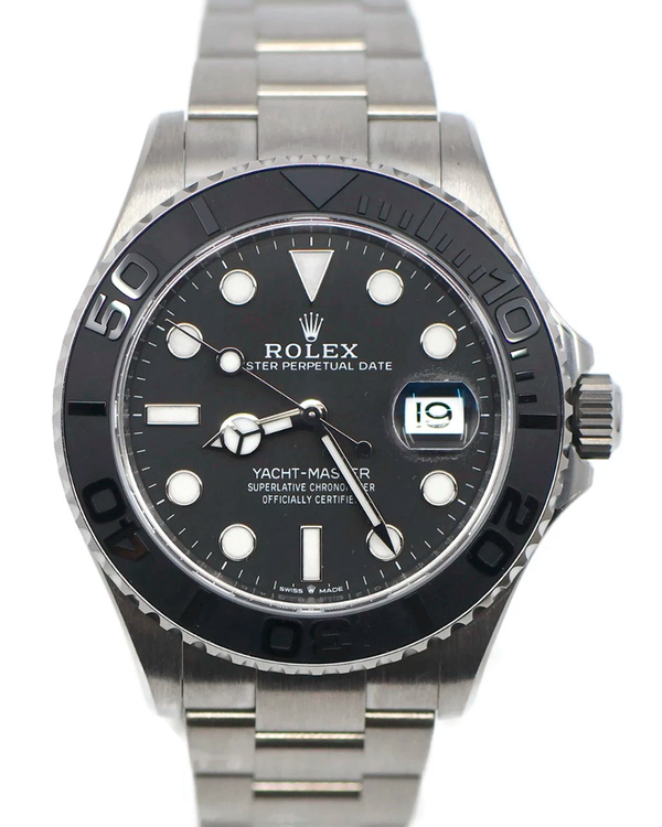 2026 Rolex Yacht-Master 42MM Black Dial Titanium Oyster Bracelet (226627)