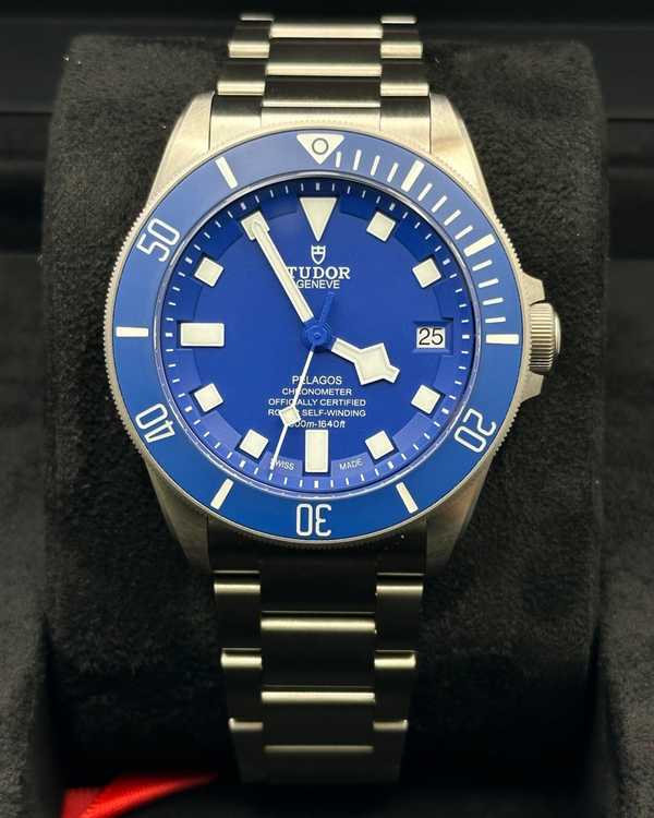 2026 Tudor Pelagos 42MM Blue Dial Titanium Bracelet (25600TB)