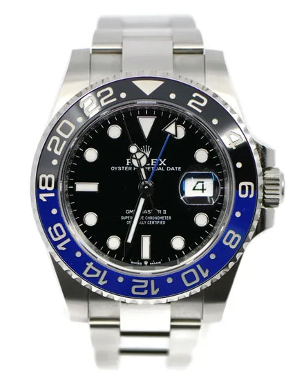 2026 Rolex GMT-Master II "Batman" 40MM Black Dial Oyster Bracelet (126710BLNR)