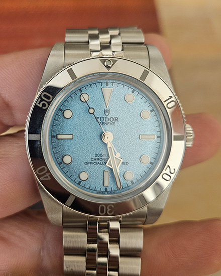 2025 Tudor Black Bay '54 "Lagoon Blue" 37MM Turquoise Dial Steel Bracelet (79000)