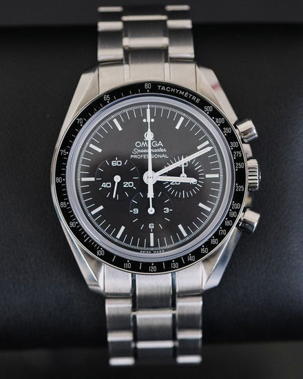 Omega Speedmaster Professional Moonwatch 42MM Black Dial Steel Bracelet (311.30.42.30.01.006)