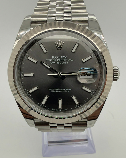 2026 Rolex Datejust 41MM Rhodium Dial Jubilee Bracelet (126334)