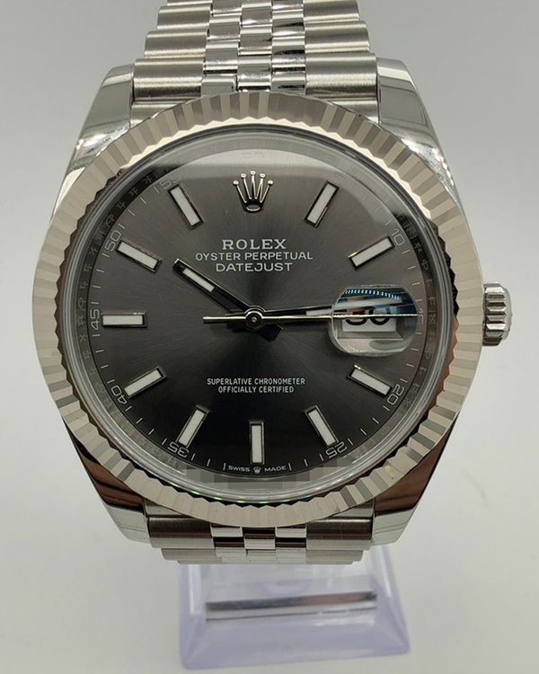 2026 Rolex Datejust 41MM Rhodium Dial Jubilee Bracelet (126334)