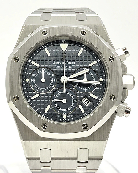 Audemars Piguet Royal Oak Chronograph 40MM Black Dial Steel Bracelet (25860ST.OO.1110ST.03)