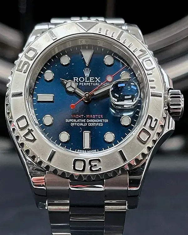2013 Rolex Yacht-Master 40MM Blue Dial Oyster Bracelet (116622)