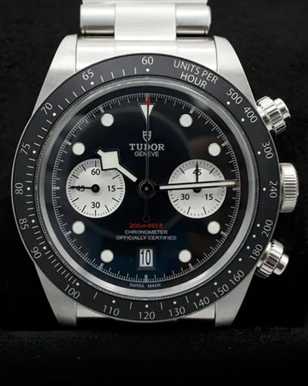 2024 Tudor Black Bay Chrono 41MM Black Dial Steel Bracelet (79360N)