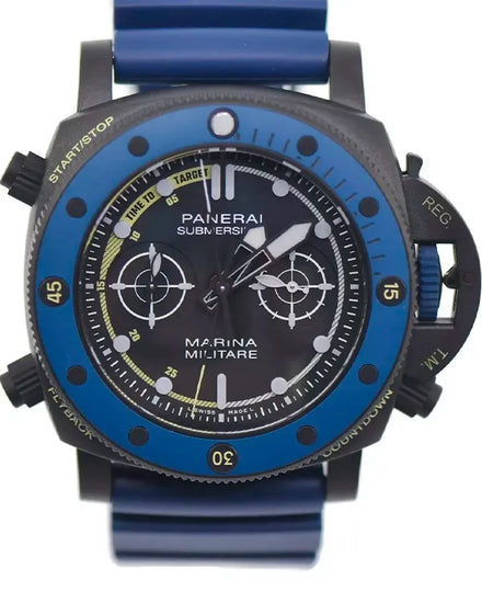 2024 Panerai Submersible "Forze Speciali" L.E. 47MM Black Dial Rubber Strap (PAM02239)