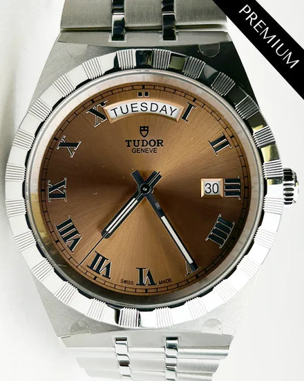 No Reserve - 2024 Tudor Royal 41MM Salmon Dial Steel Bracelet (28600)
