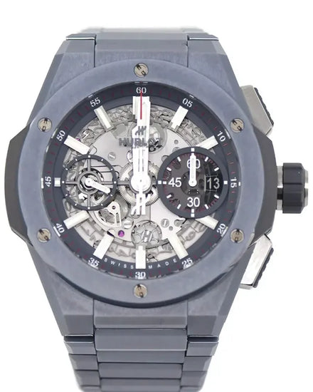 2024 Hublot Big Bang 42MM Skeleton Dial Ceramic Bracelet (451.FX.6923.FX)