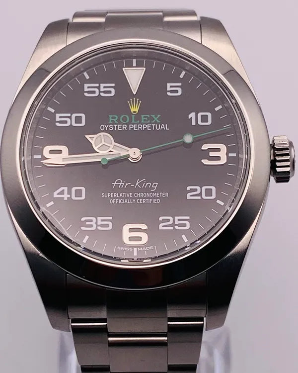Rolex Air-King 40MM Black Dial Oyster Bracelet (116900)