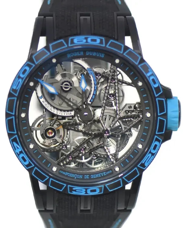 2024 Roger Dubuis Excalibur L.E. 45MM Skeleton Dial Textile Strap (RDDBEX0696)