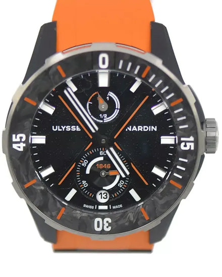 2024 Ulysse Nardin Marine "Wempe NET" L.E. 44MM Black Dial Rubber Strap (1183-170LE-2A-WS)