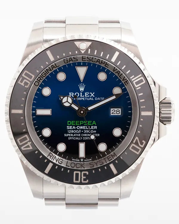 (SR Start FRI/SAT - End SUN) 2020 Rolex Sea-Dweller Deepsea "James Cameron" 44MM Blue Dial Oyster Bracelet (126660)