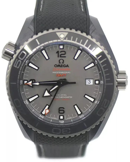 2023 Omega Seamaster Planet Ocean 600M "Dark Grey" 45.5MM Grey Dial Rubber Strap (215.92.46.22.99.002)