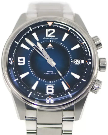 2024 Jaeger-LeCoultre Polaris "Memovox" 42MM Blue Dial Steel Bracelet (Q903818J)