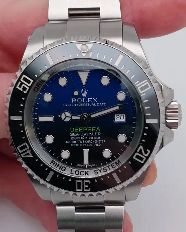 2018 Rolex Sea-Dweller Deepsea 44MM Black Dial Oyster Bracelet (116660)