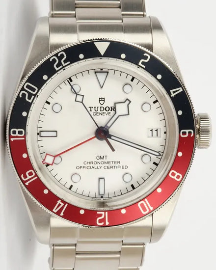 2023 Tudor Black Bay GMT "Pepsi" 41MM White Dial Steel Bracelet (79830RB)