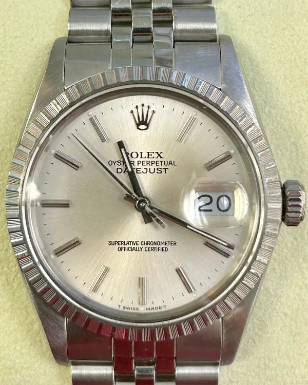 Rolex Datejust 36MM Silver Dial Jubilee Bracelet (16030)