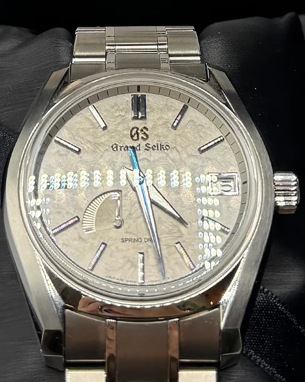 2022 Grand Seiko Heritage Collection "Taisetsu" 40MM Silver Dial Titanium Bracelet (SBGA415)